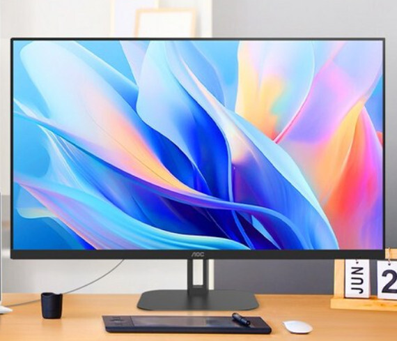 알파스캔 AOC U32V5 4K UHD 프리싱크 HDR 시력보호 무결점 모니터